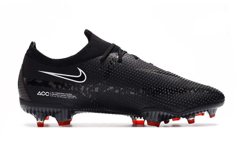 Controle é com Nike Phantom GT2 DF Elite Preta FG "Shadow Pack" na Farda de Boleiro, Garanta a qualidade de Jogadores Profissionais Elite e FRETE GRÁTIS!