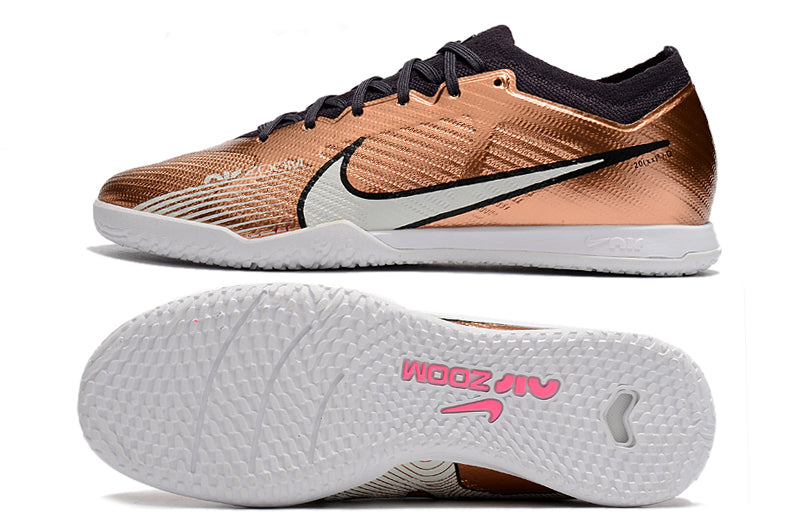 Chuteira Futsal Nike Mercurial Vapor 15 Elite Cobre - Farda de Boleiro