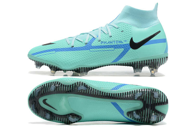 Controle é com Nike Phantom GT2 DF Elite FG Azul na Farda de Boleiro, Garanta a qualidade de Jogadores Profissionais Elite e FRETE GRÁTIS!