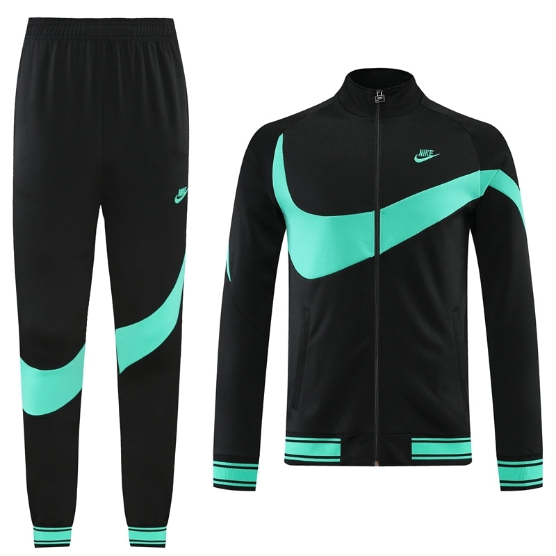 Conjunto Casual Nike de Viagem (Preto, Azul, Verde e Cinza) - Farda de Boleiro