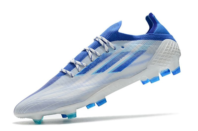 Velocidade é com Adidas X Speedflow.1 FG Azul "Diamond Edge Pack" na Farda de Boleiro, Garanta a qualidade de Jogadores Profissionais Elite e se divirta