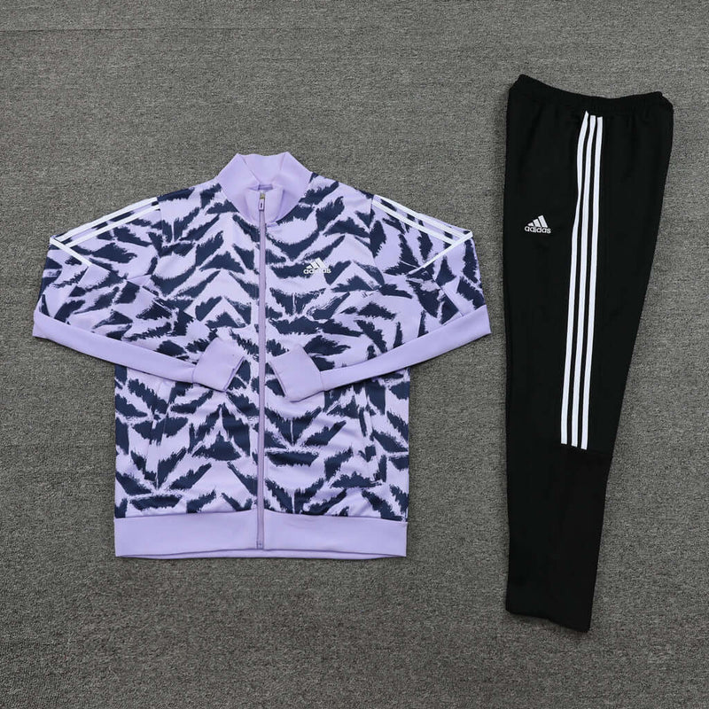 Conjunto Casual de Frio Adidas Tiro Suit Up Roxo - Farda de Boleiro