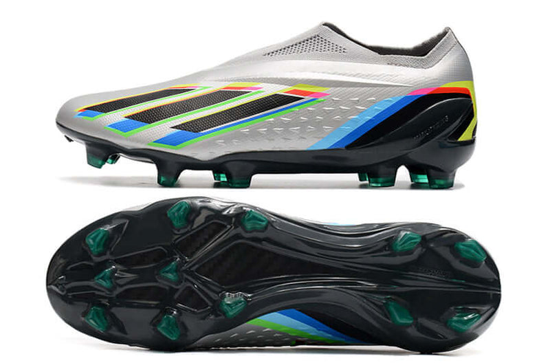 Velocidade é com Adidas X Speedportal+ FG Prata "Beyond Fast UCL Pack" na Farda de Boleiro Garanta a qualidade de Jogadores Profissionais e Frete GRÁTIS!